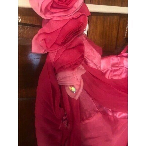 La Femme Beautiful Fuchsia, Prom, Formal Dance Gown Sz 2  $35 - Picture 3 of 9